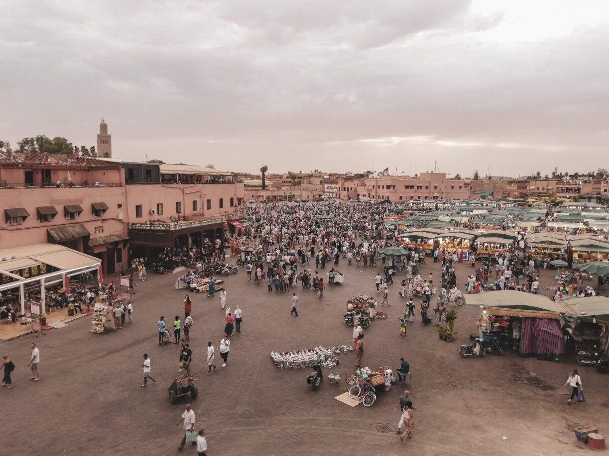 Featured areas in marrakech