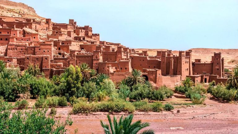 Kasbah Ait Ben Haddou in Marokko