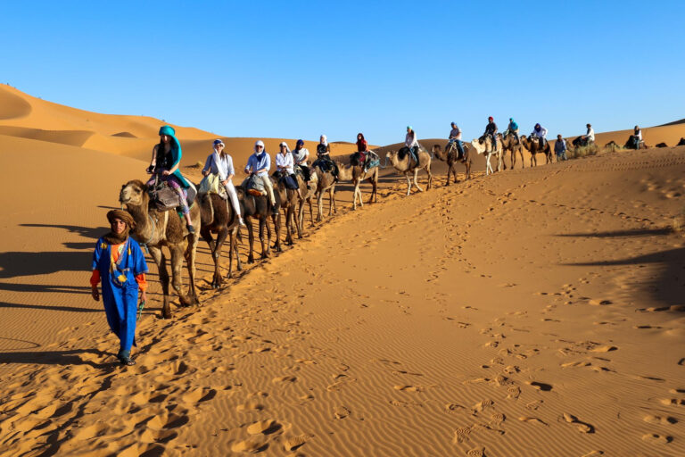 Merzouga , Die magischen Sanddünen Marokkos