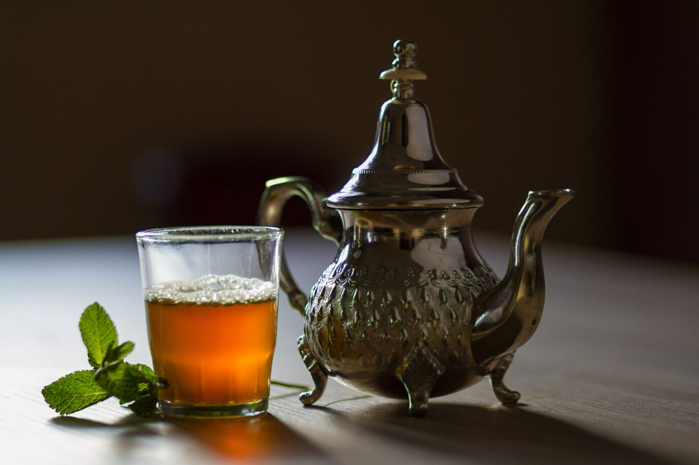 Moroccan Tea infusion