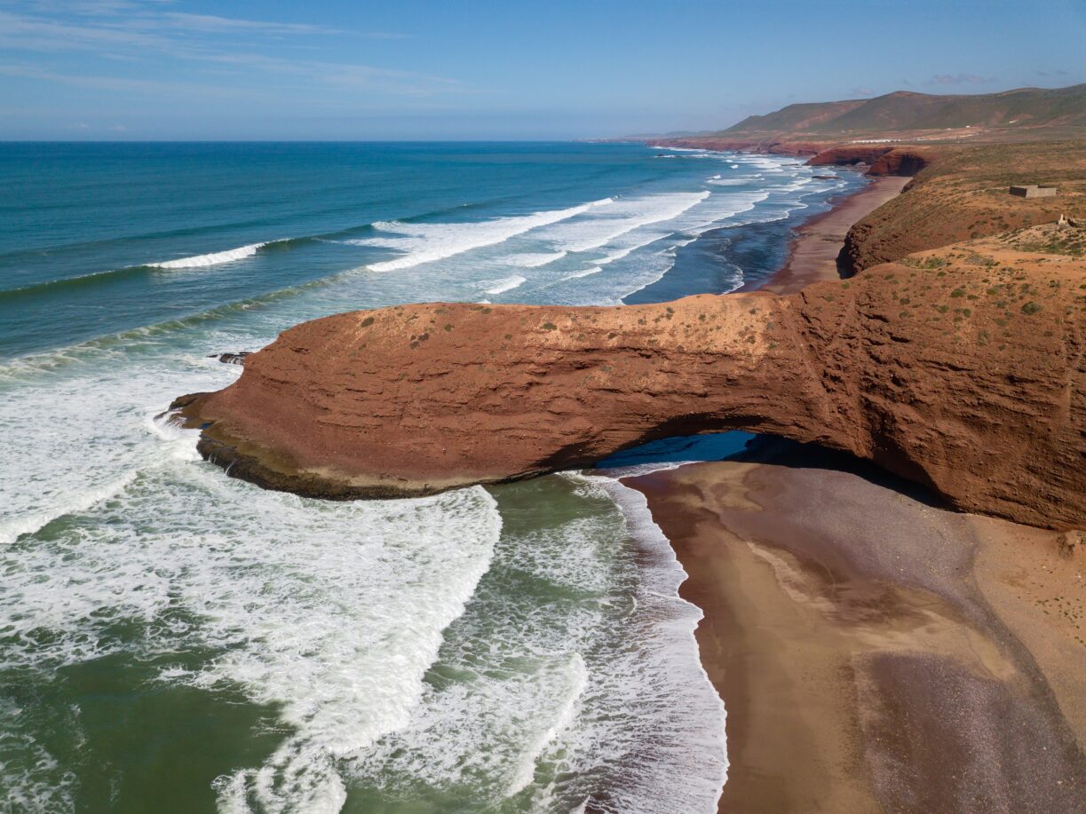 legzira beach in morocco