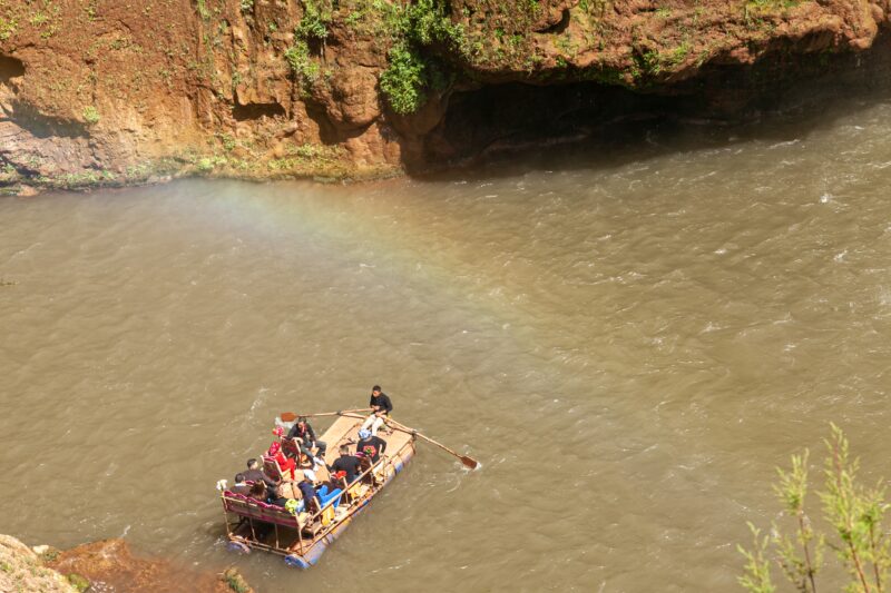 visit the Ouzoud waterfalls
