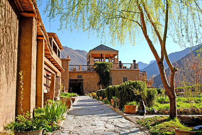 Kasbah Du Toubkal in morocco
