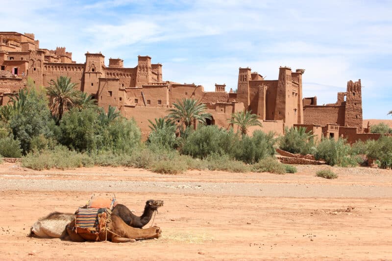 Sleep on site in Ait Ben Haddou