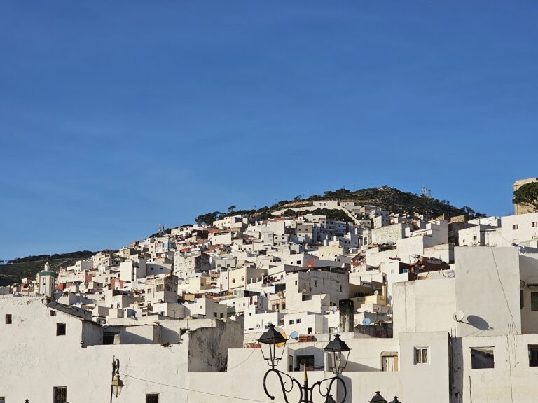 Tétouan, die weiße Taube am Himmel