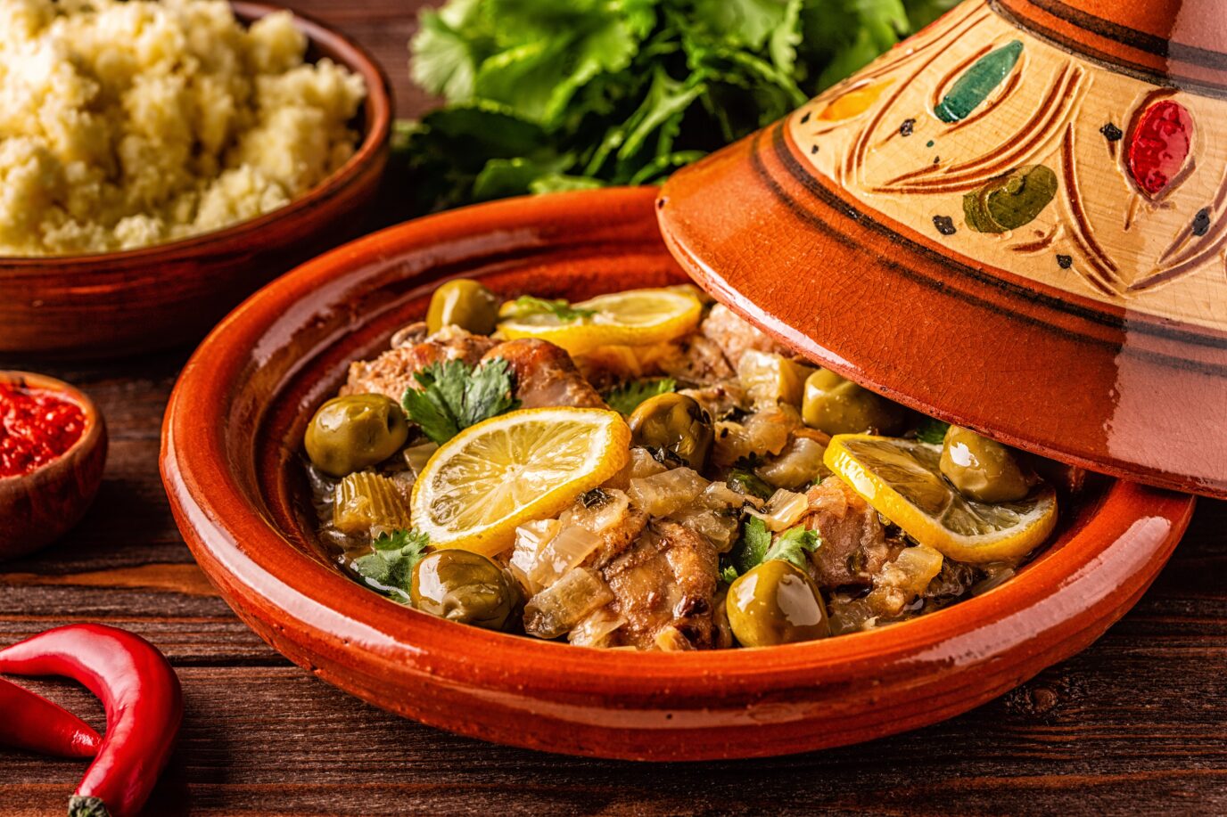 Famous Moroccan cuisine