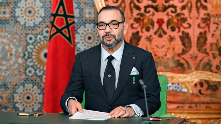 König von Marokko Mohammed VI. durch seine Biografie