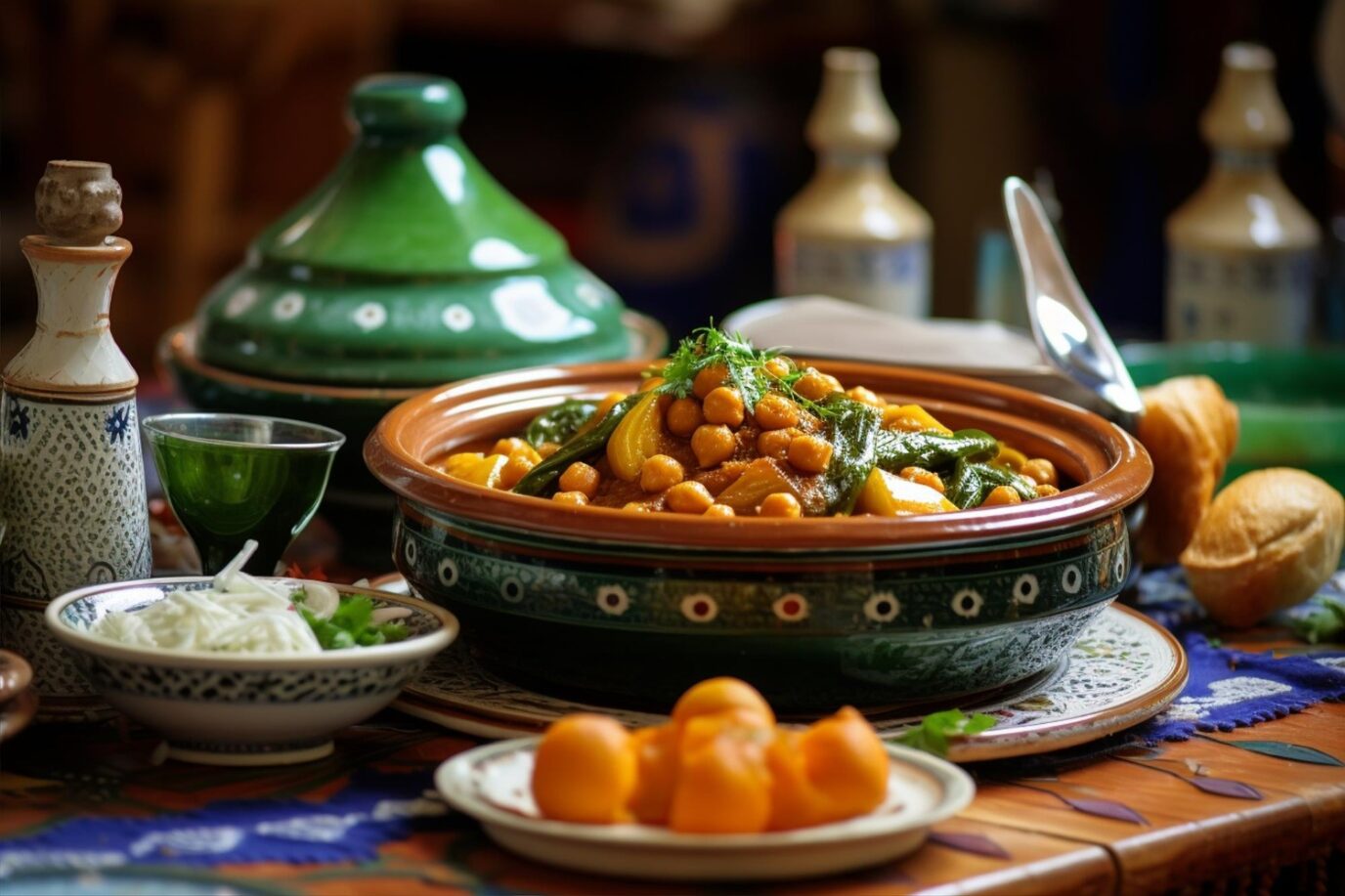 utensils of the Moroccan cuisine