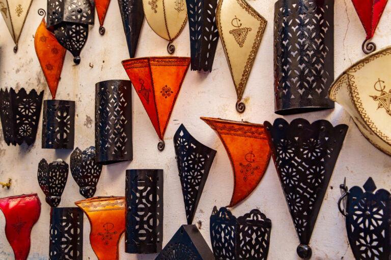 Einkaufen in den Souks von Marokko